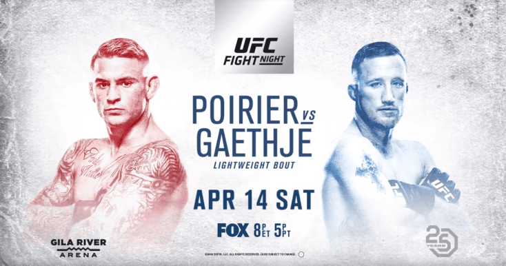 Турнир UFC on FOX 29 — запись прямой трансляции
